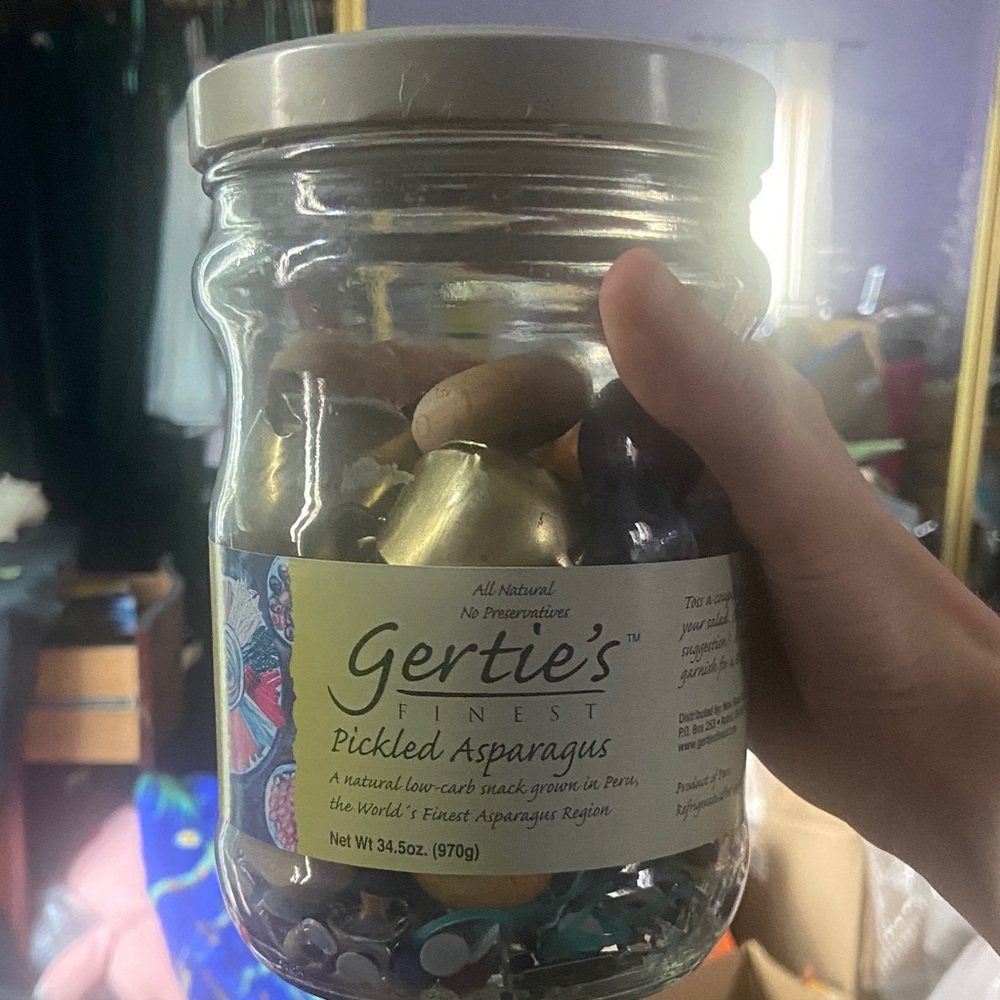 mystery bead jar - loose beads